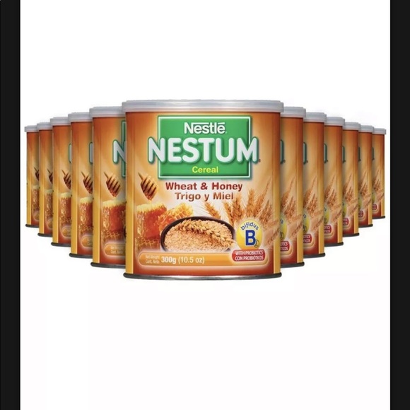 Nestle Nestum Instant Cereal, Wheat & Honey, 10.5 Ounce (Pack of 6). - Picture 2 of 2